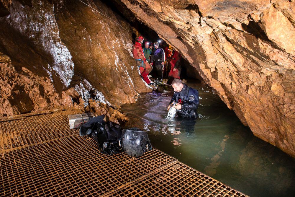 2022 Kossuth barlang mentés caverescue cave rescue Mede Márton Magyar Barlangi Mentőszolgálat Egri Csaba